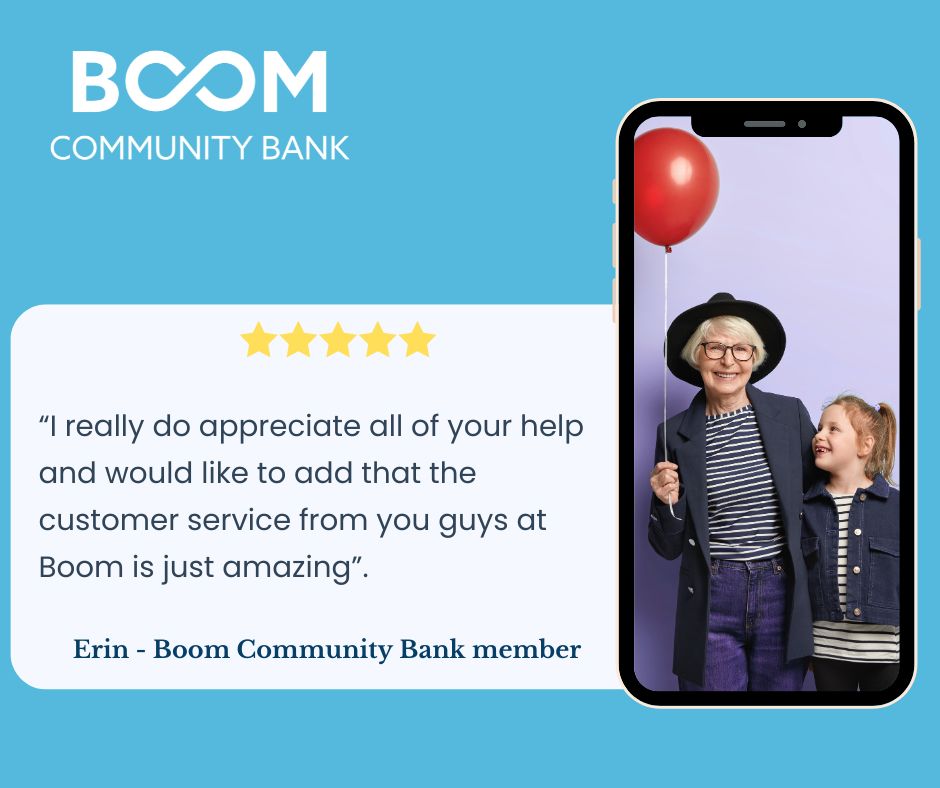 Why Member Feedback Matters at Boom Community Bank