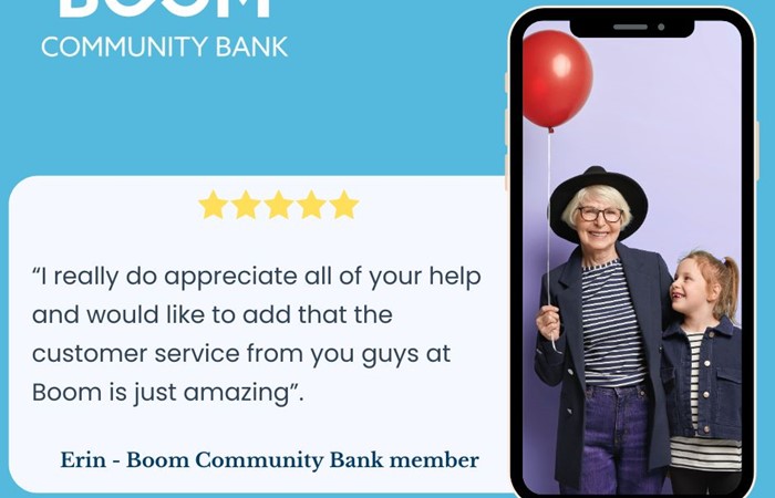 Why Member Feedback Matters at Boom Community Bank