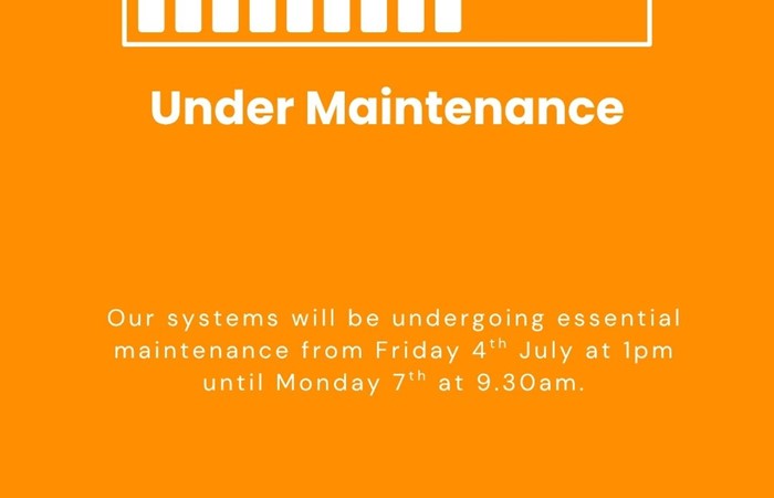 System Maintenance Friday 4th July